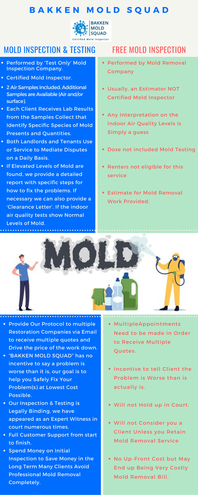 Free Mold Inspection – Is It Worth It?